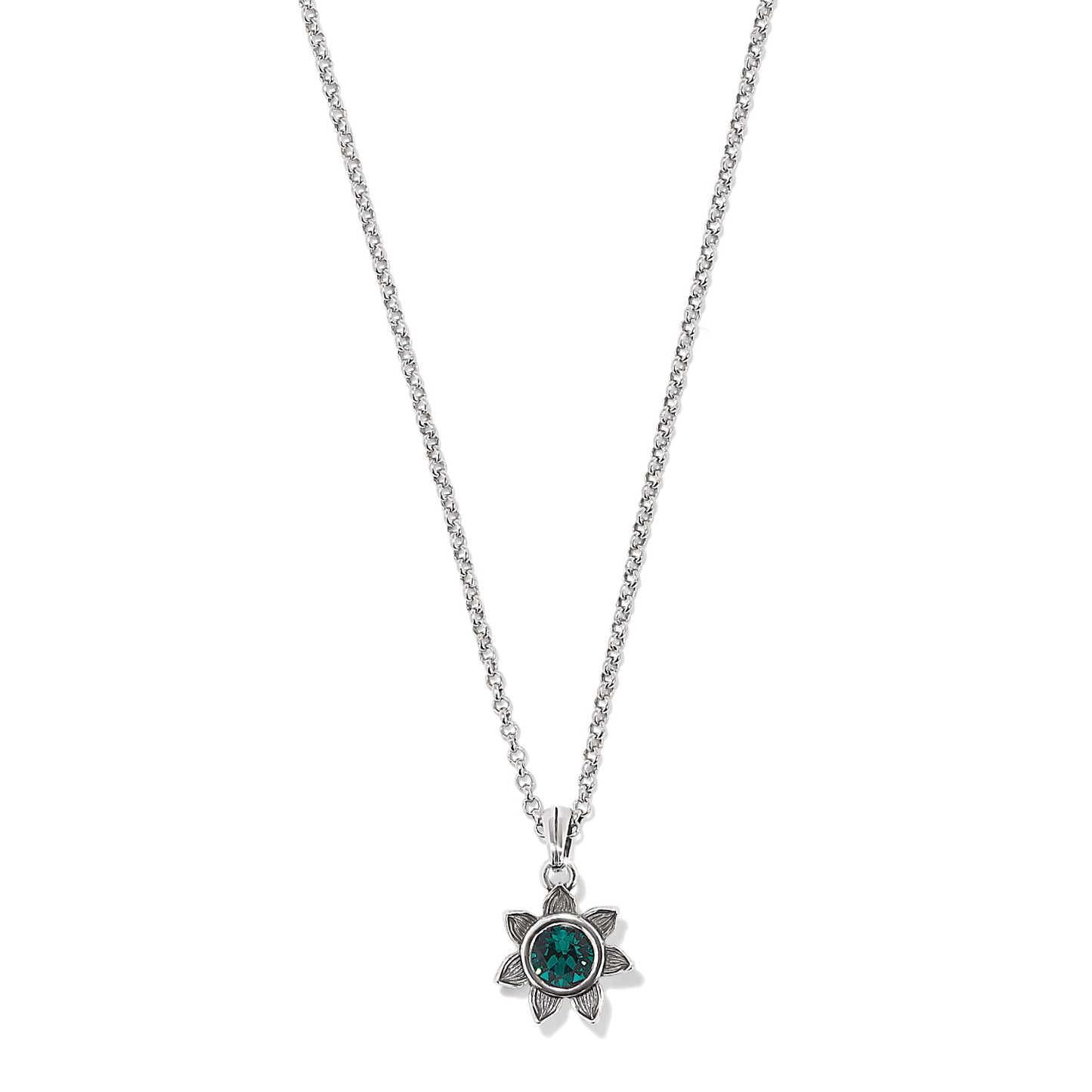 Brighton Everbloom Sunflower Birthstone Necklaces (multiple colors)