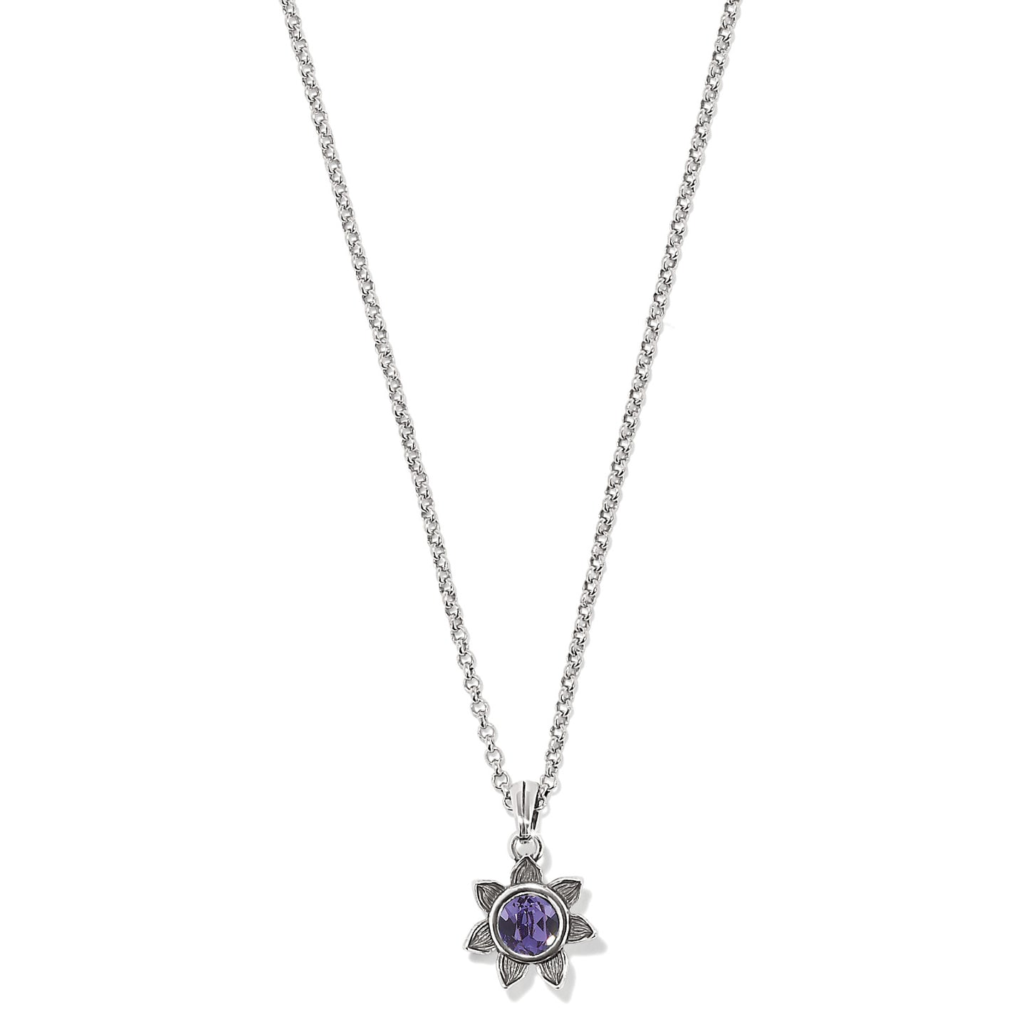 Brighton Everbloom Sunflower Birthstone Necklaces (multiple colors)