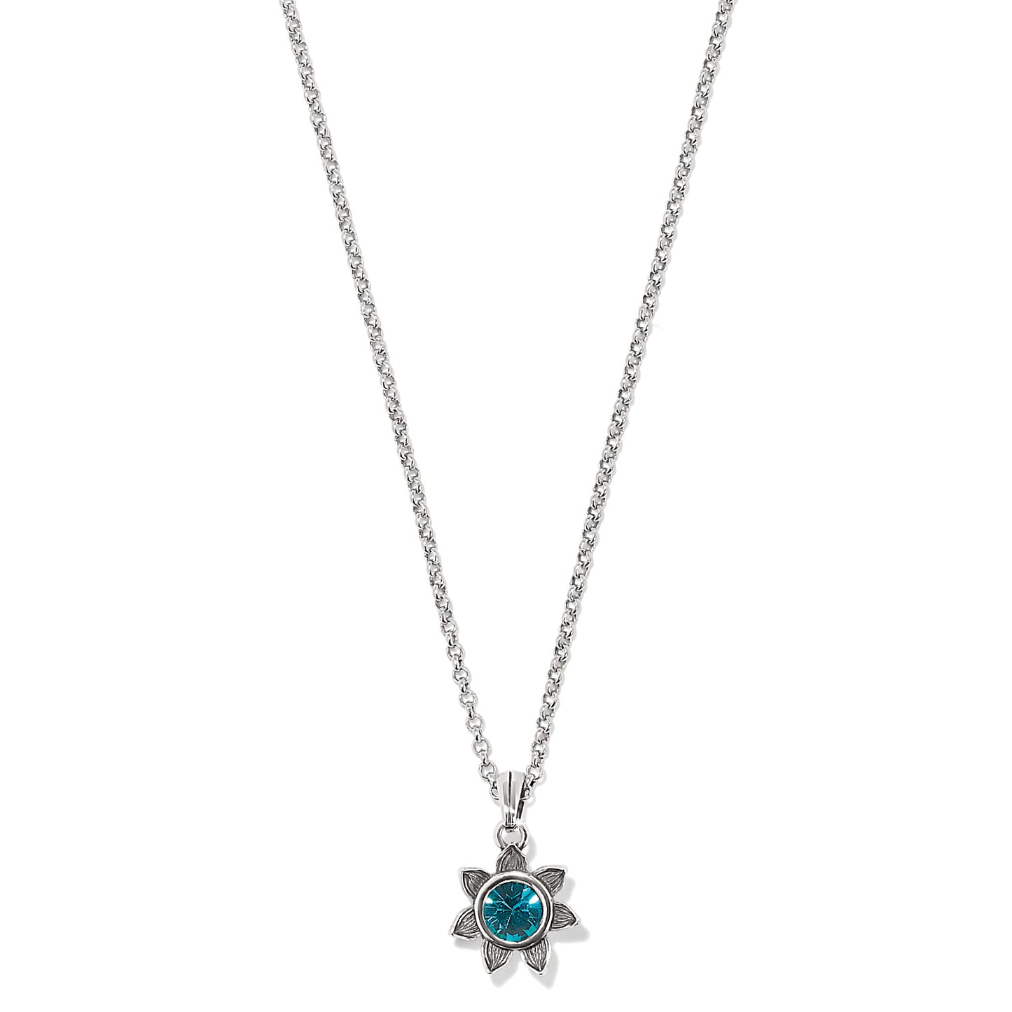 Brighton Everbloom Sunflower Birthstone Necklaces (multiple colors)