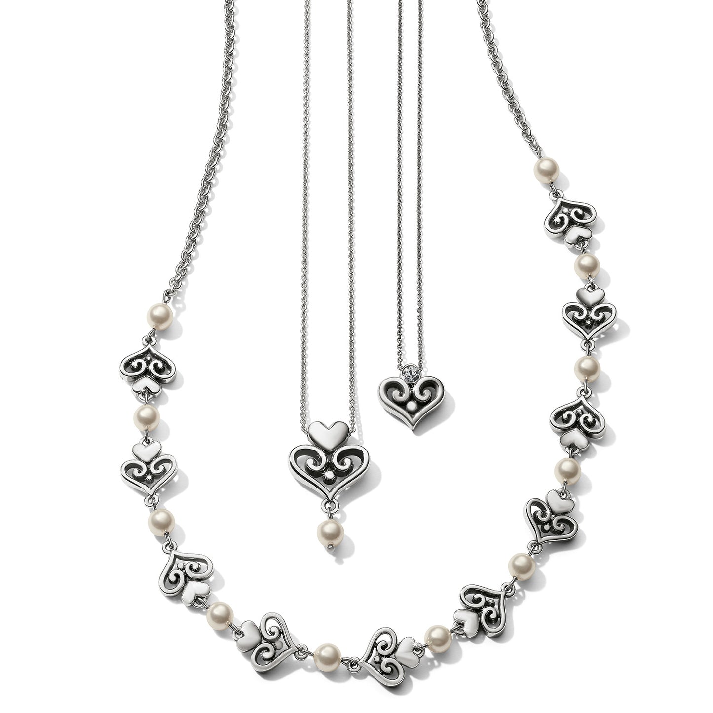 Brighton Alcazar Amor Pearl Pendant Necklace
