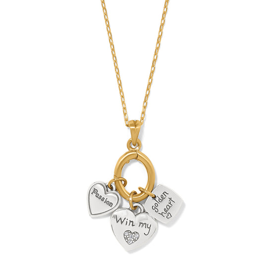 Brighton One Heart Charm Necklace