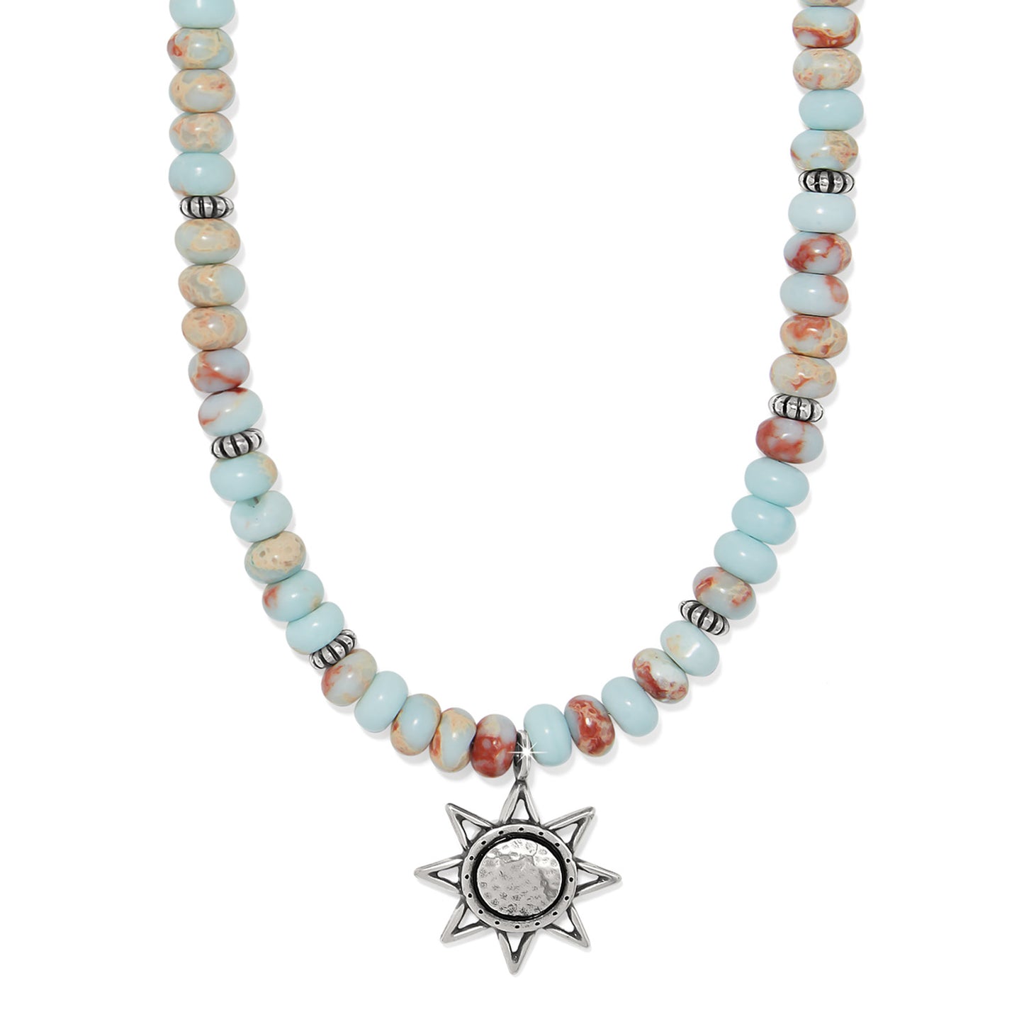 Mosaic Mojave Beam Moonstone Necklace