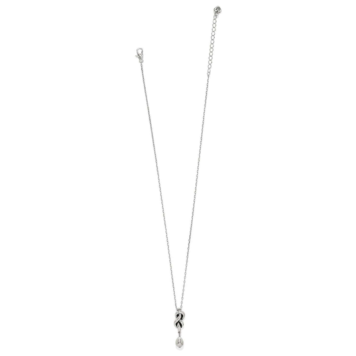 Brighton Interlok Single Knot Drop Necklace
