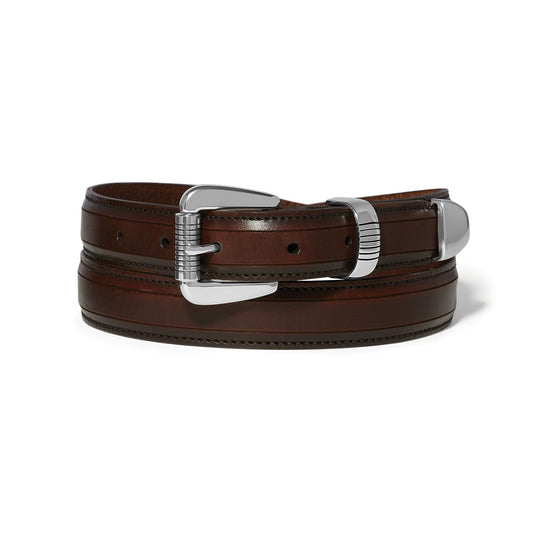 Brighton Men's Orbis Belt (Black or Brown)