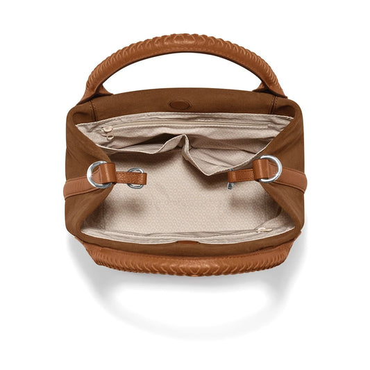 Brighton CONTEMPO Reina Suede Medium Tote