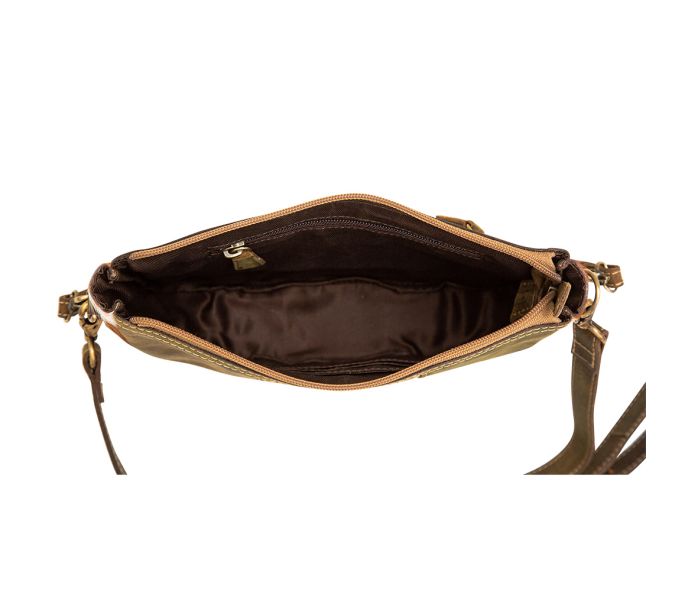 Zeally Small Leather Crossbody