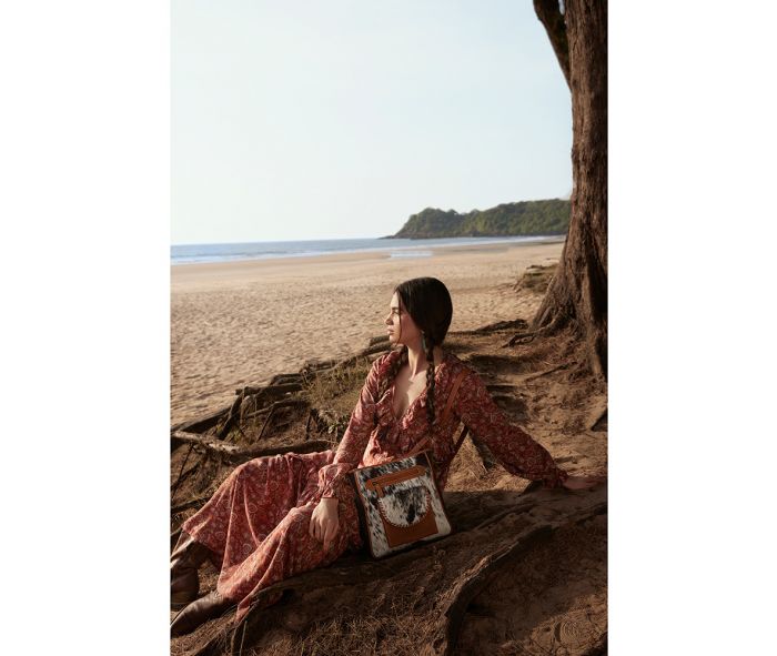 Highstone Canvas & Hairon Bag