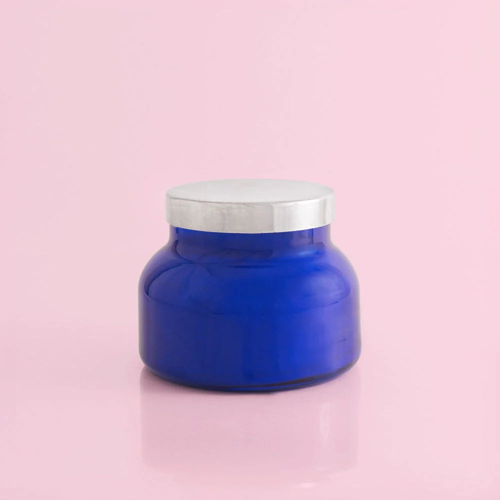 Blue Signature Jar Capri Blue Candle 19oz (Blue, White Signature, or Iced Matcha)