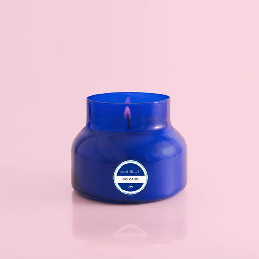 Blue Signature Jar Capri Blue Candle 19oz (Blue, White Signature, or Iced Matcha)