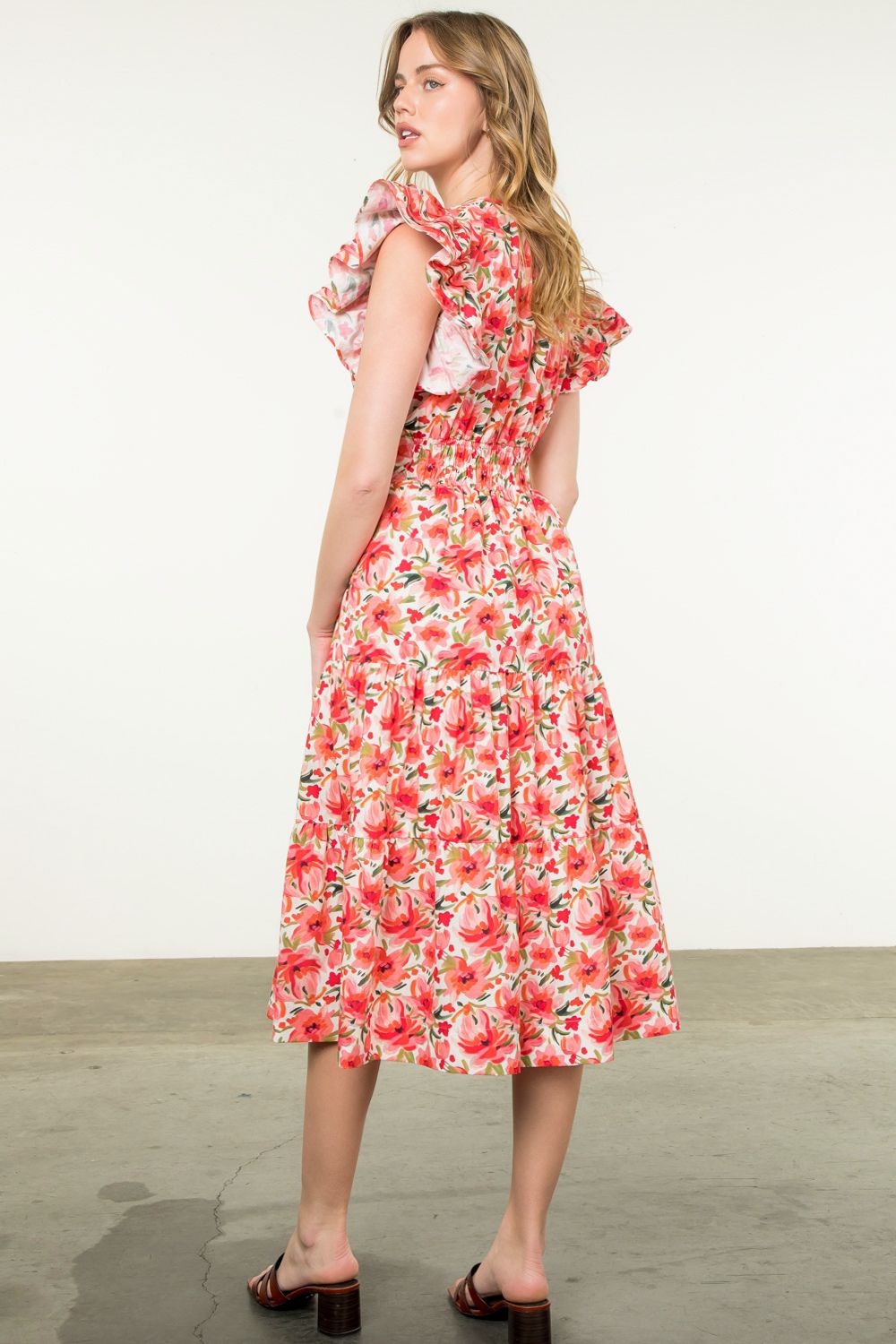 Dahlia Floral Dress