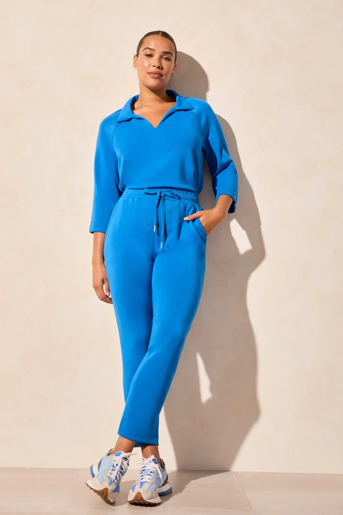 TRIBAL TECHNO LUX PULL-ON CAPRI WITH SIDE SLITS (4 Colors)