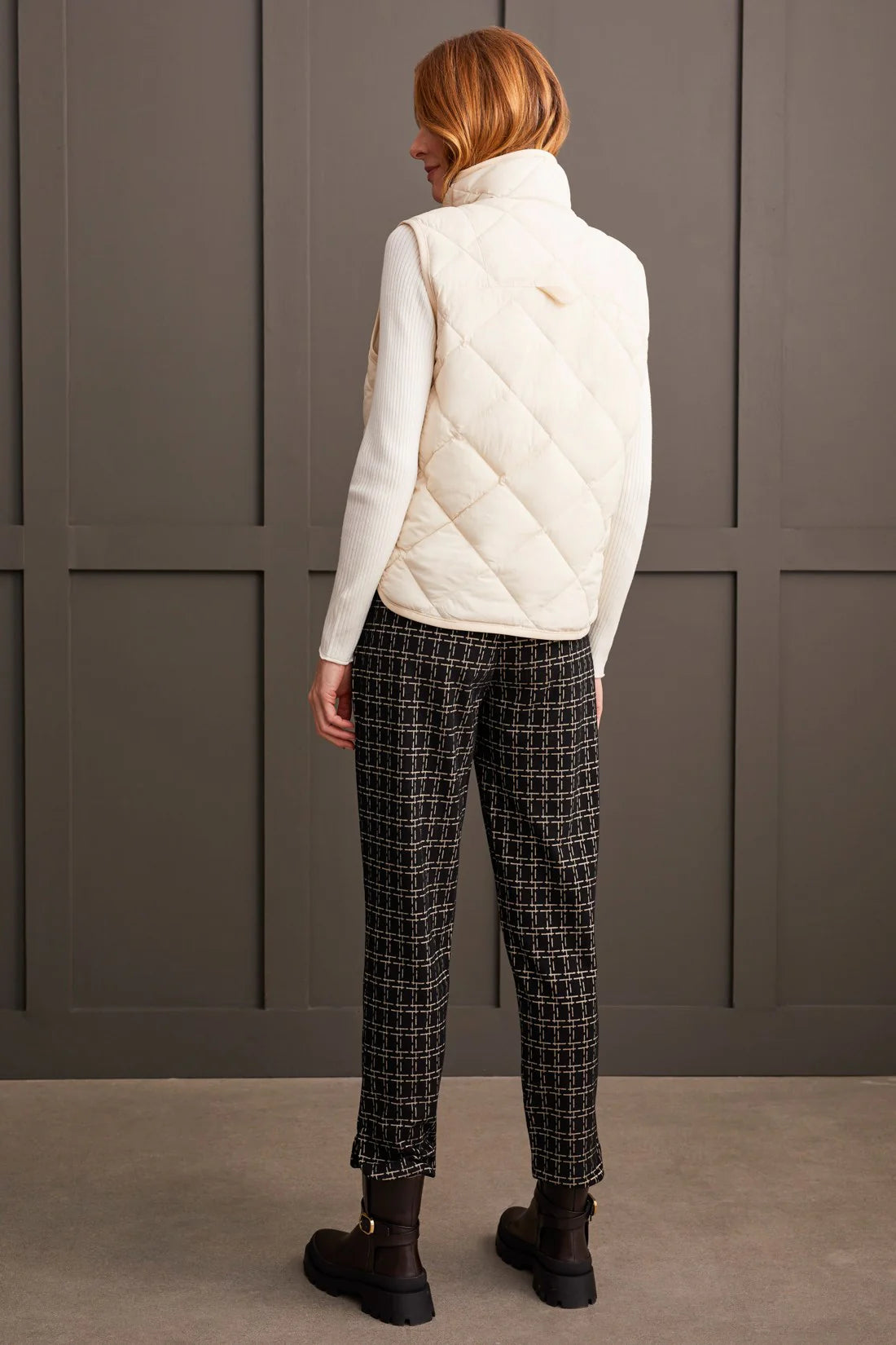 TRIBAL Moonstone QUILTED A-LINE PUFFER VEST