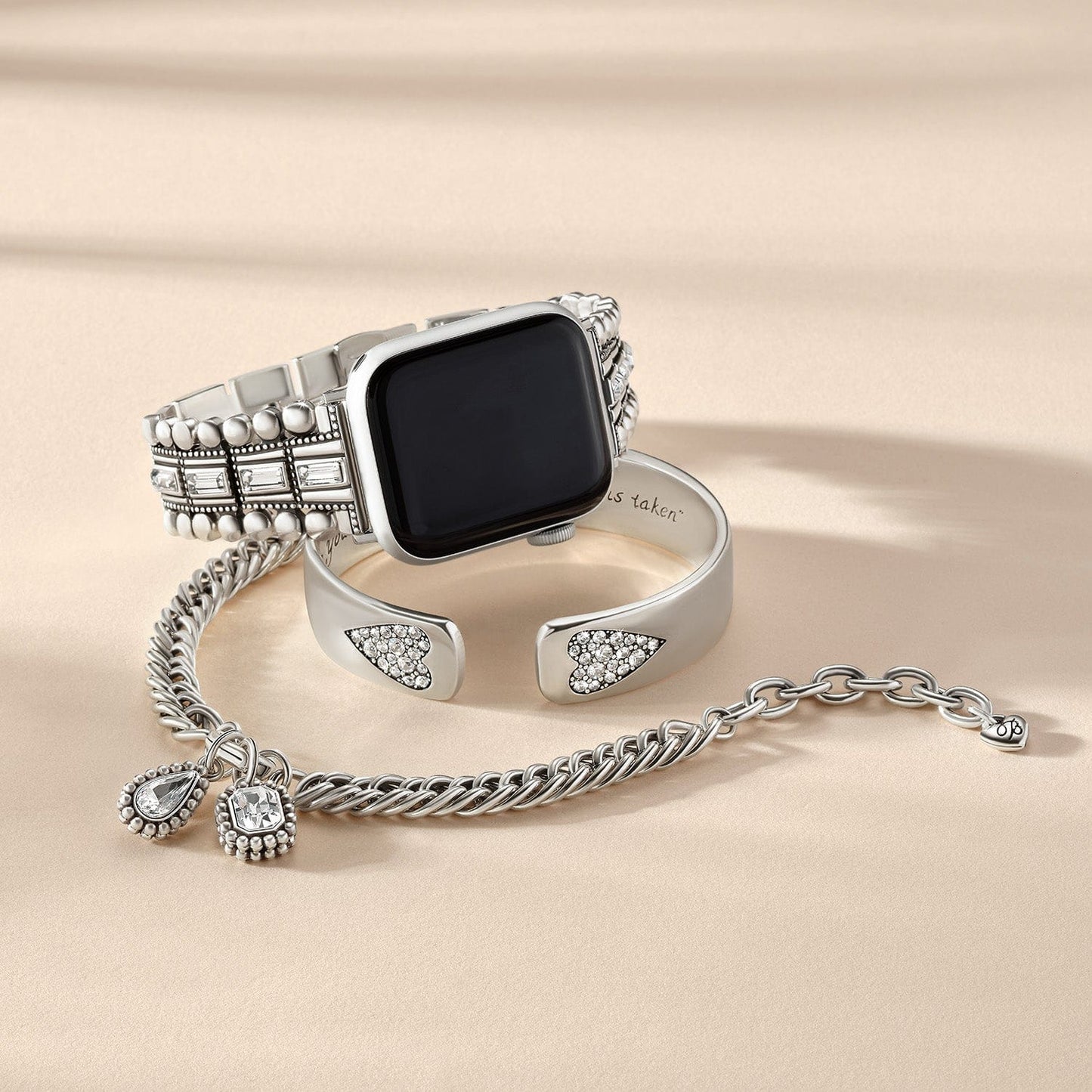 Brighton Twinkle Luxe Charm Link Bracelet