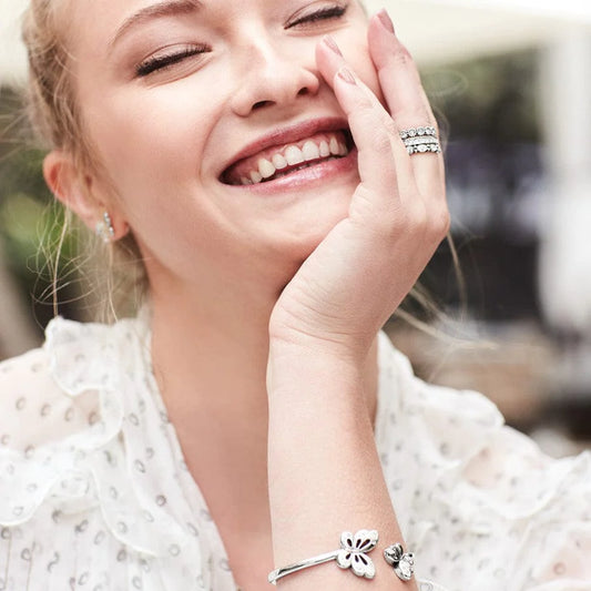 Twinkle Splendor Infinity Ring