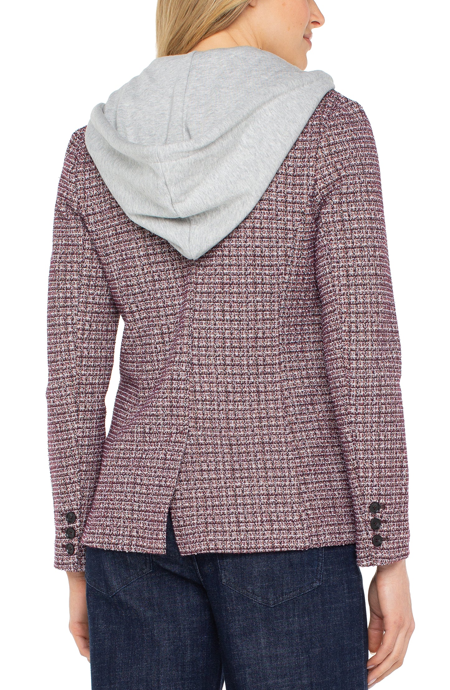 Liverpool Boyfriend Blazer with Removable Hood