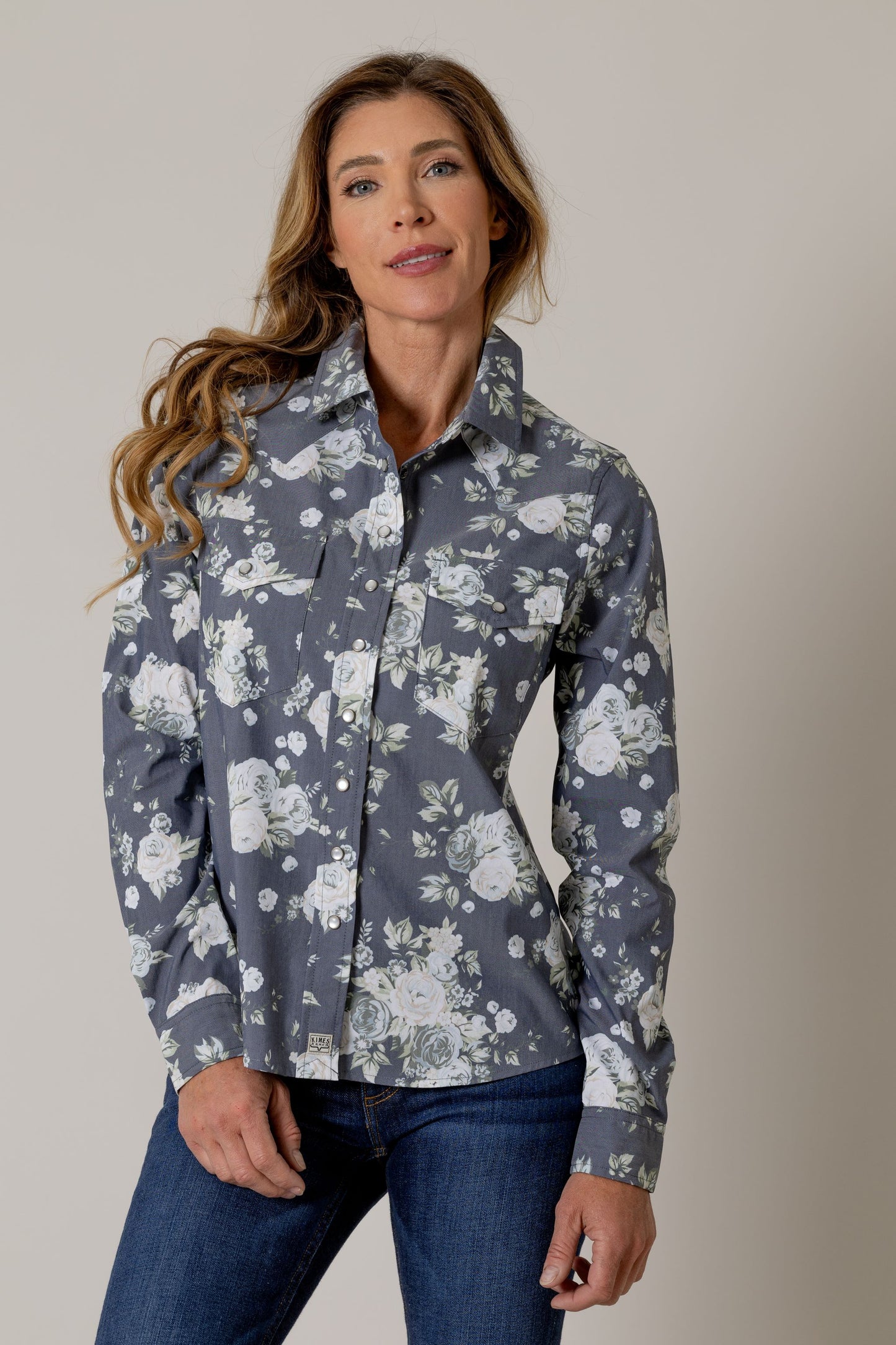 Kimes Ranch Ginny Pearl Snap Top