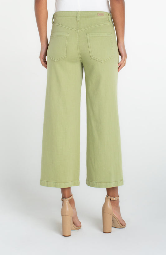 Liverpool Lotus Utility Crop Wide Leg