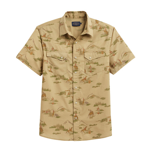 Pendleton Ranch Rodeo Shirt Tan