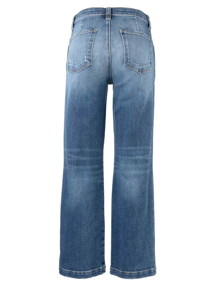 Kut from the Kloth Pattie High Rise Straight Leg