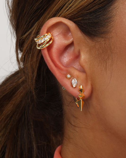 Melinda Maris Oh She Fancy Layered Diamond Ear Cuff