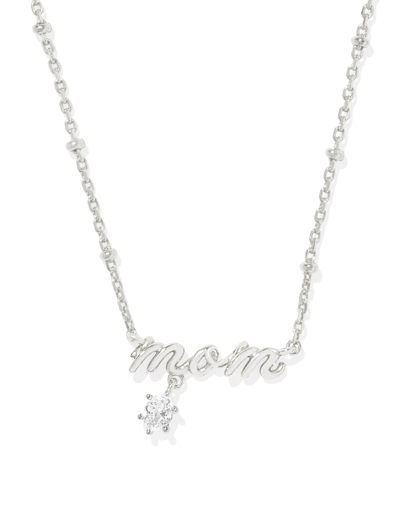 Kendra Scott Mom Crystal Short Pendant Necklace