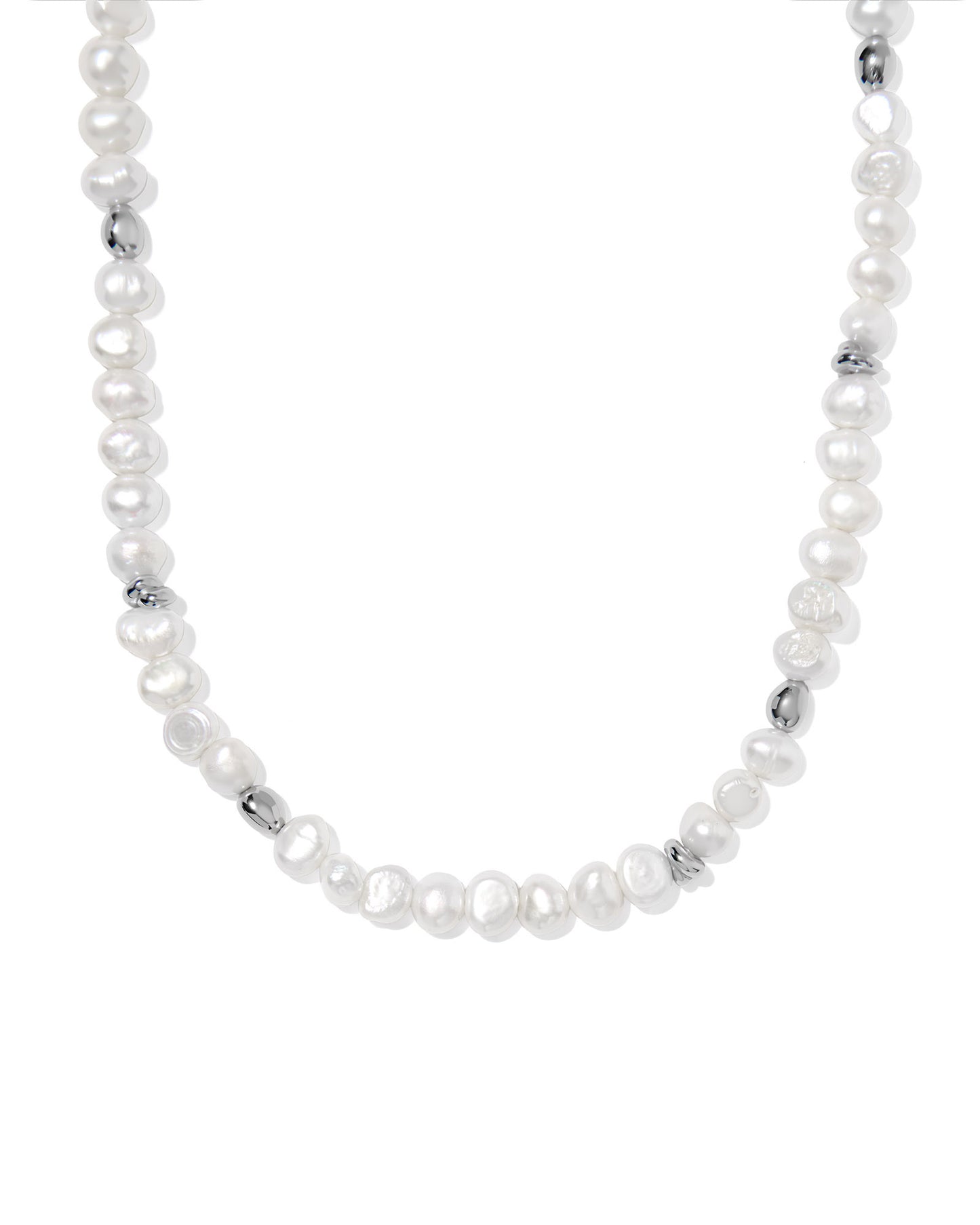 GABRIELLA PEARL STRAND NECKLACE GOLD or SILVER