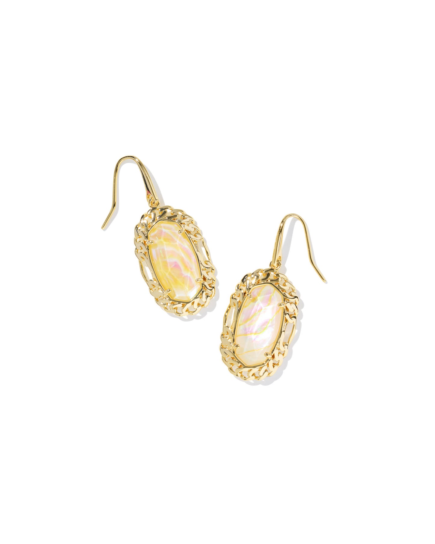 Kendra Scott DANI FIGARO FRAME DROP EARRINGS (Multiple Colors)