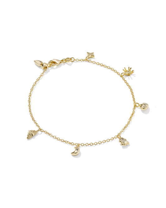 Kendra Scott HALLOWEEN GOLD DELICATE CHAIN BRACELET