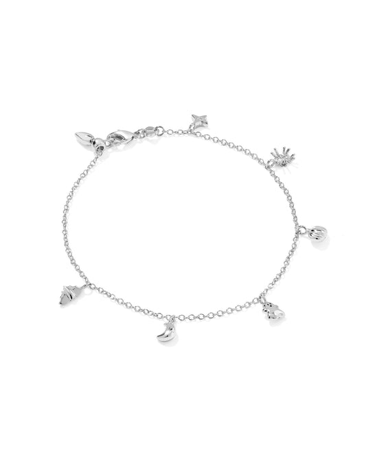Kendra Scott HALLOWEEN SILVER DELICATE CHAIN BRACELET