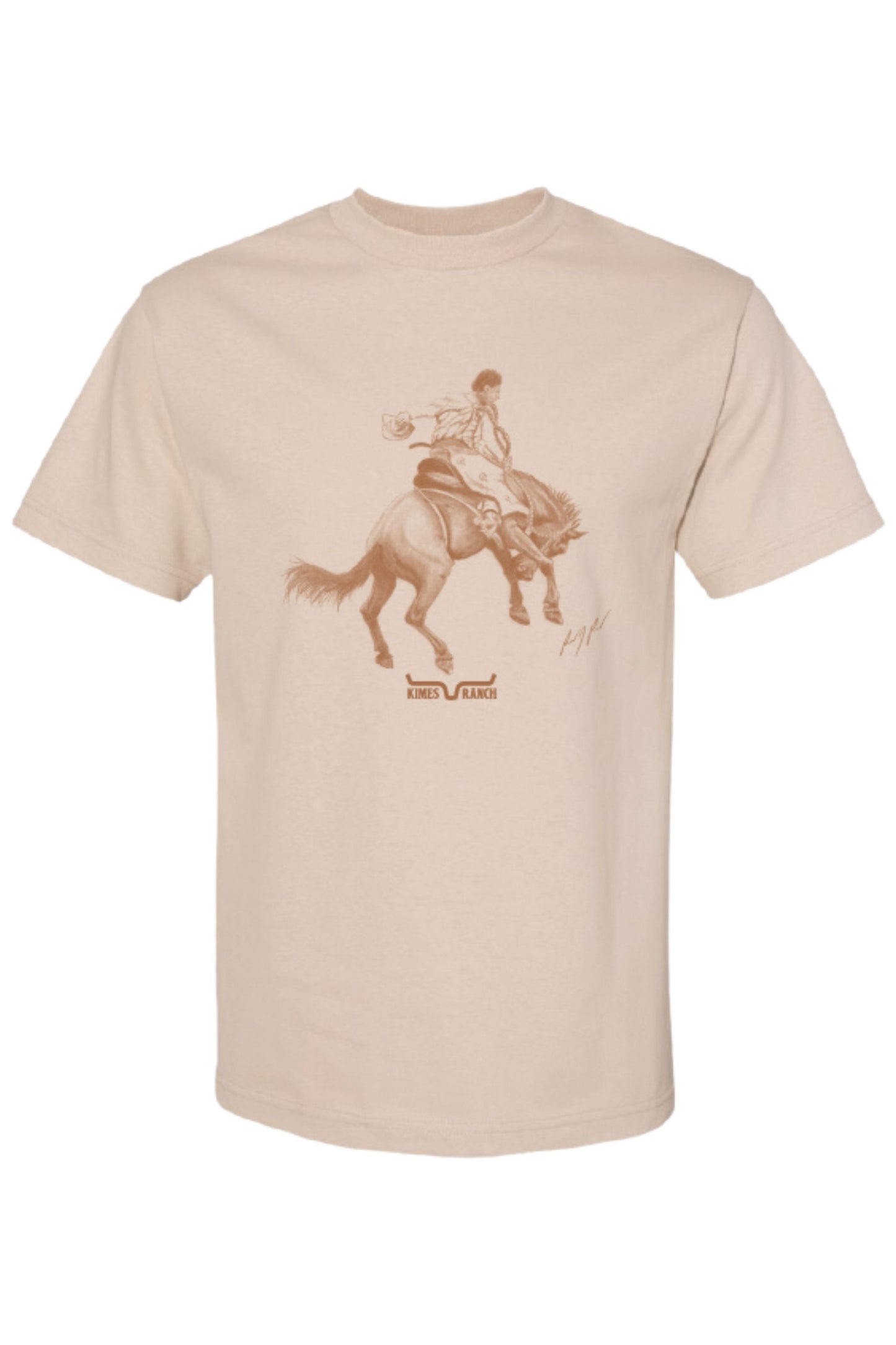 Kimes Ranch RANDY BUCKING AWAY Women's T-Shirt