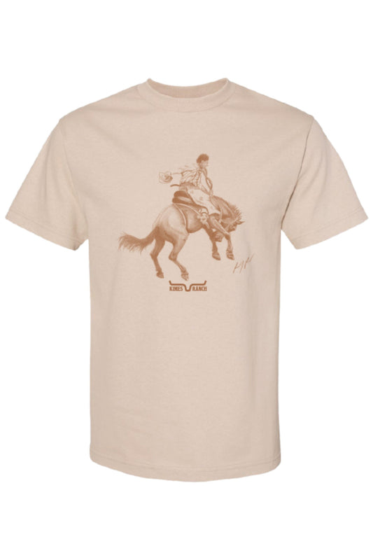 Kimes Ranch RANDY BUCKING AWAY Women's T-Shirt