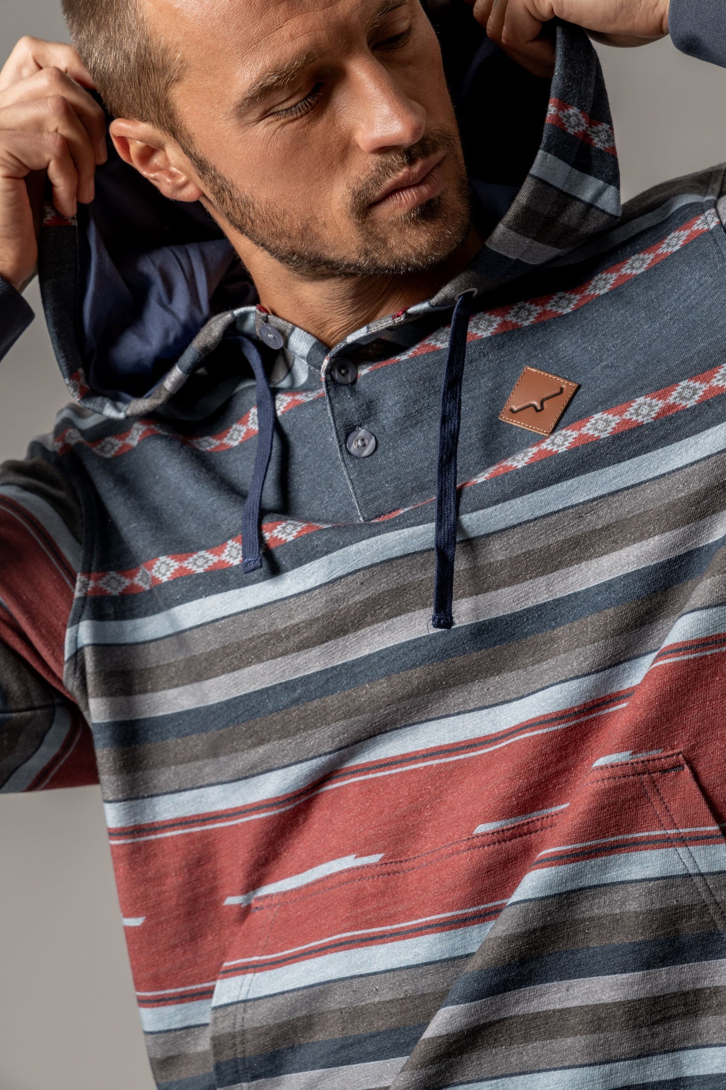 Kimes Ranch CANTURA-HOODIE-NAVY