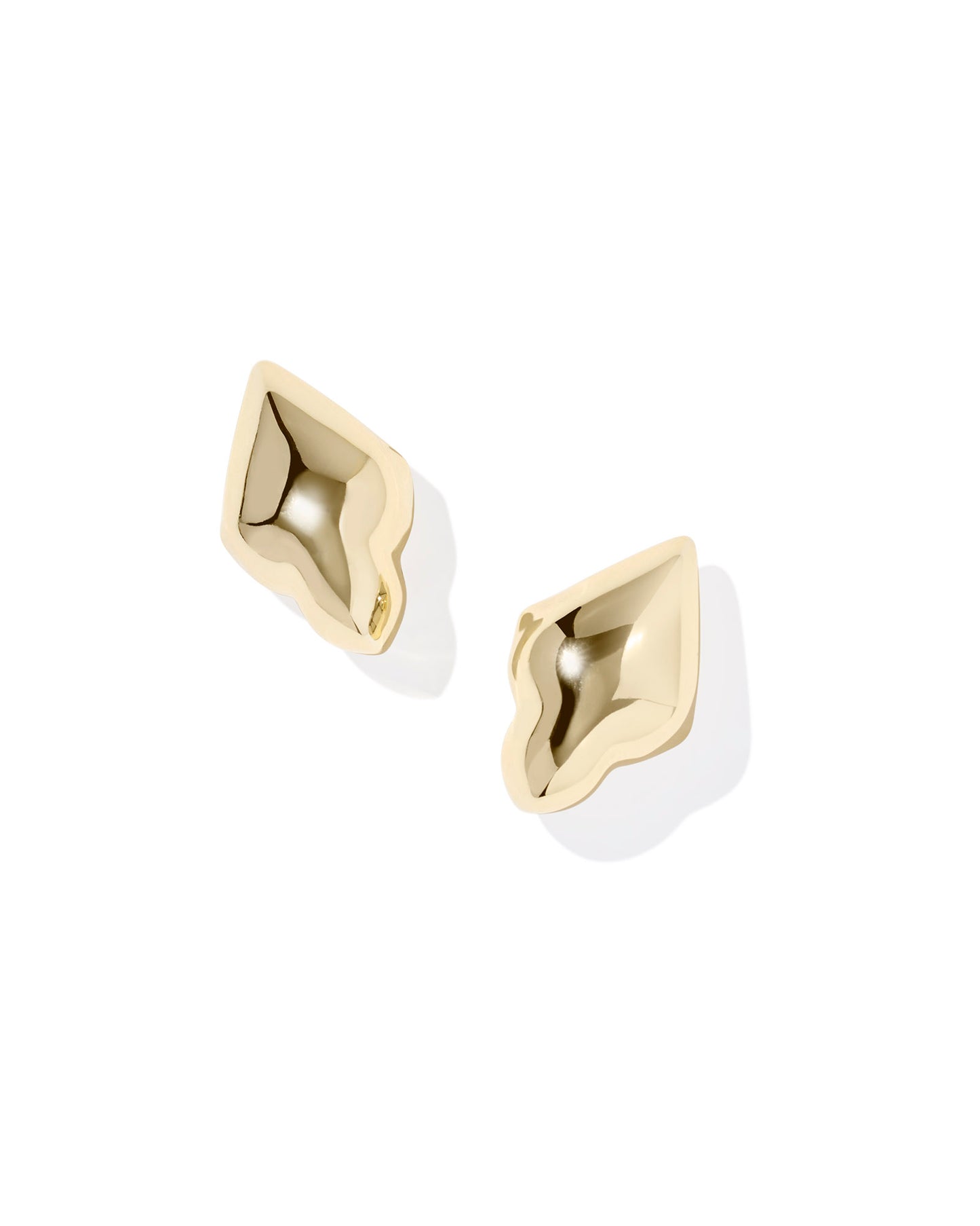 Kendra Scott ADELINE METAL STUD EARRINGS GOLD