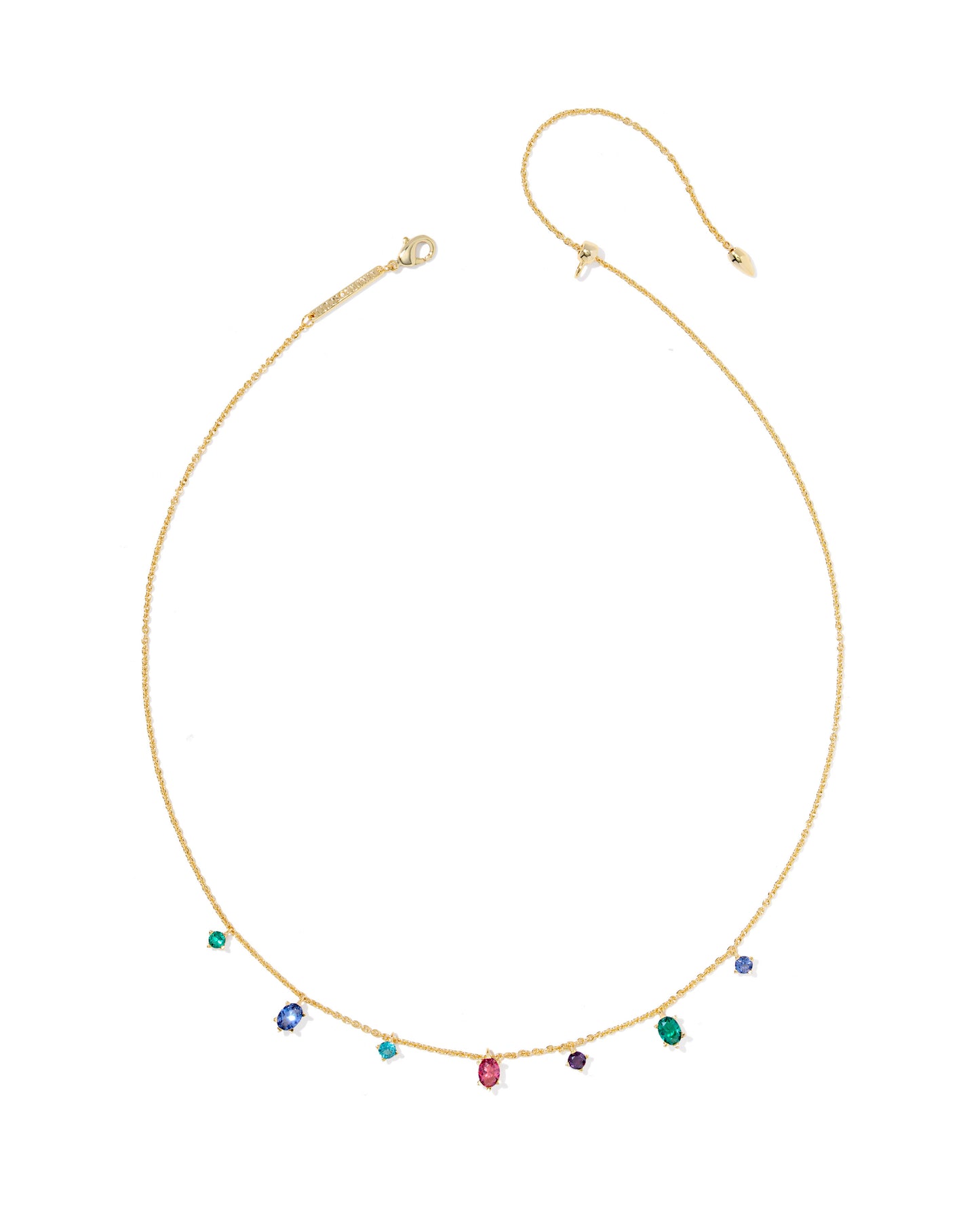 Kendra Scott CAILIN DELICATE STRAND NECKLACE GOLD MULTI MIX