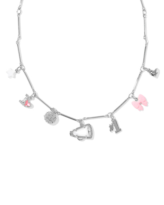 Kendra Scott CHEER CHARM NECKLACE (GOLD OR SILVER)