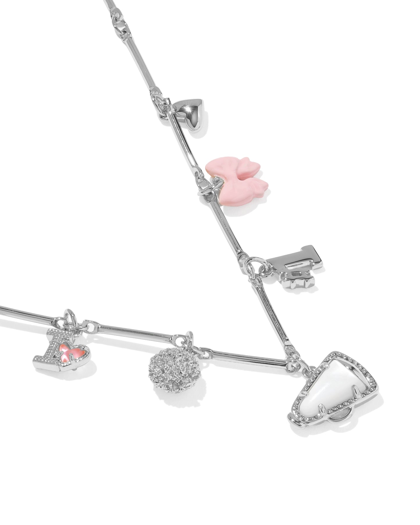Kendra Scott CHEER CHARM NECKLACE (GOLD OR SILVER)
