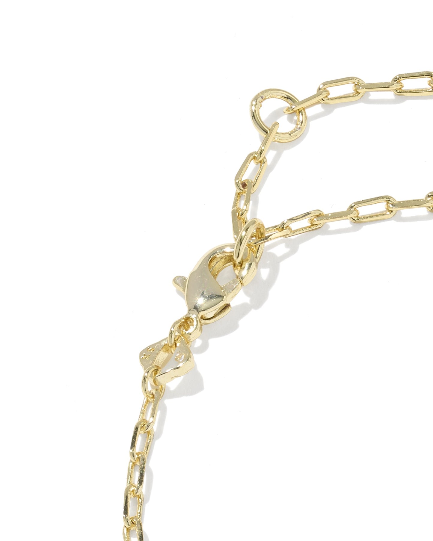 Kendra Scott ELAINA LUXE CHAIN BRACELET GOLD WHITE CZ