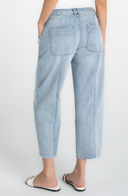 Liverpool beach comber w/ self belt 26' inseam