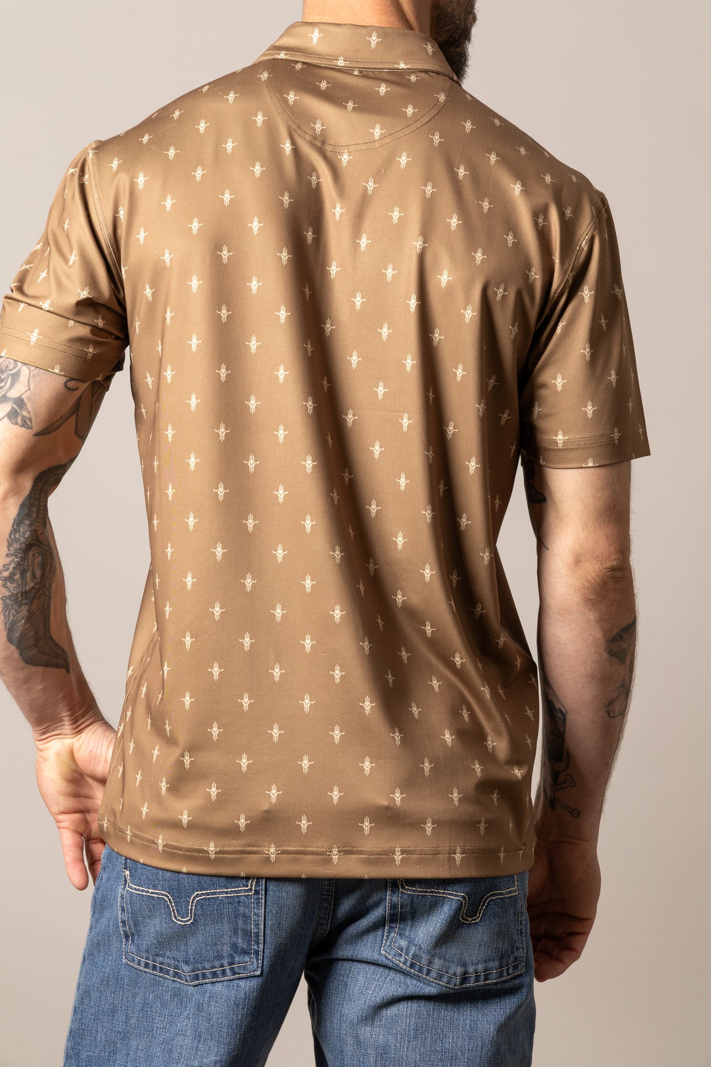 Kimes Ranch BARTAM Brown POLO MSH0000210