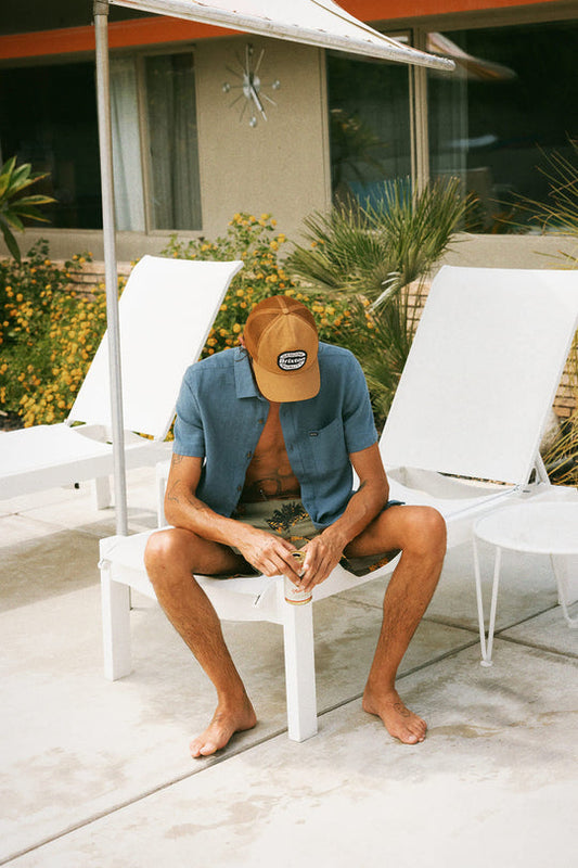 BRIXTON KEATON NETPLUS TRUCKER HAT