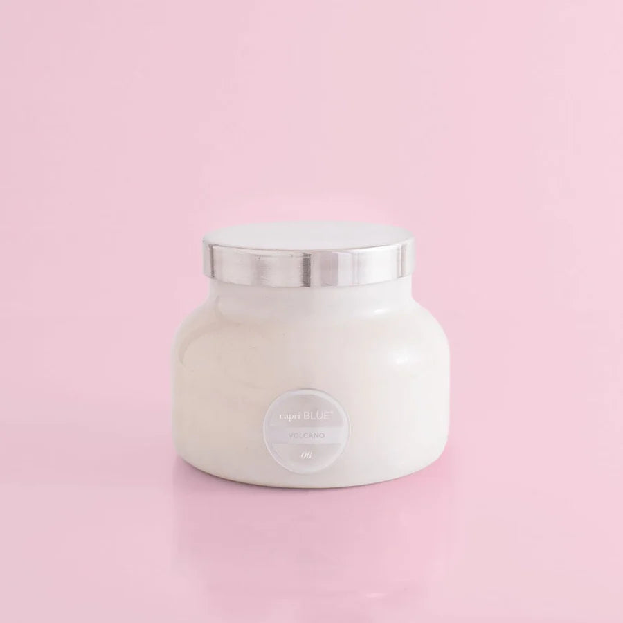 Blue Signature Jar Capri Blue Candle 19oz (Blue, White Signature, or Iced Matcha)