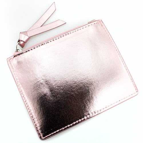 Half Moon Crossbody - Clear PVC with Rose Gold Accents