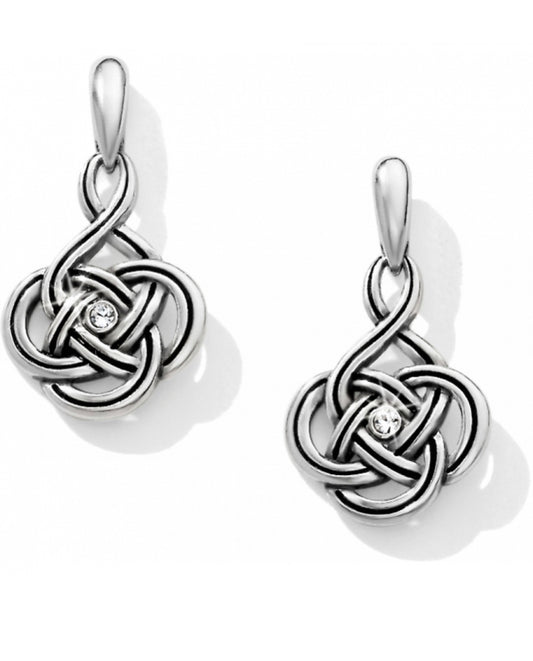 Brighton Interlok Post Drop Earrings