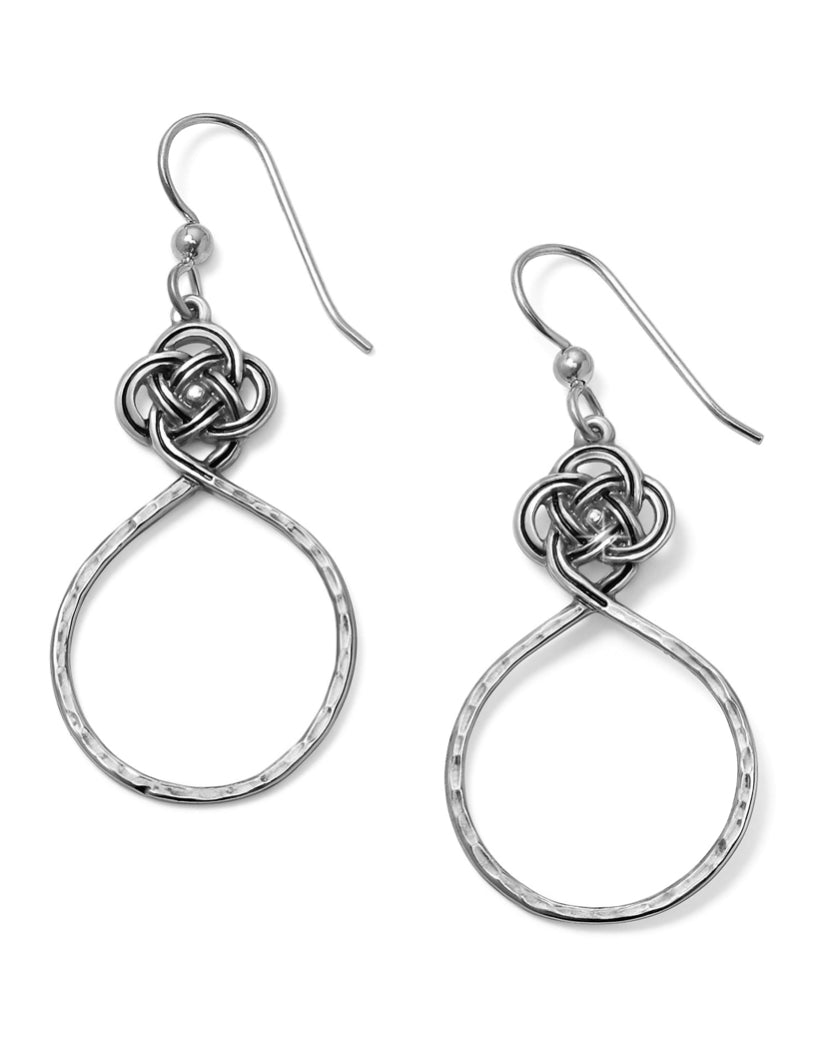 Brighton Interlok Petite Knot Circle French Wire Earrings
