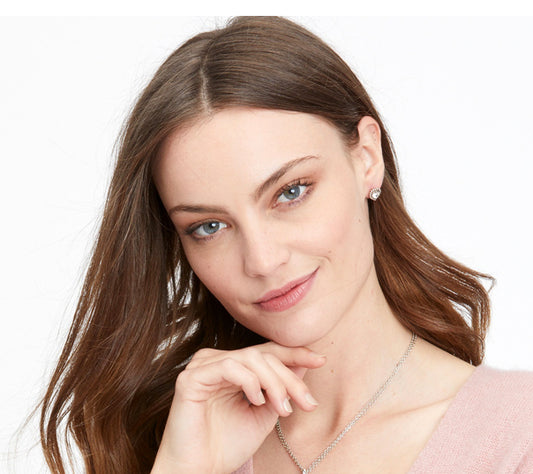 Brighton Shimmer Heart Mini Post Earrings