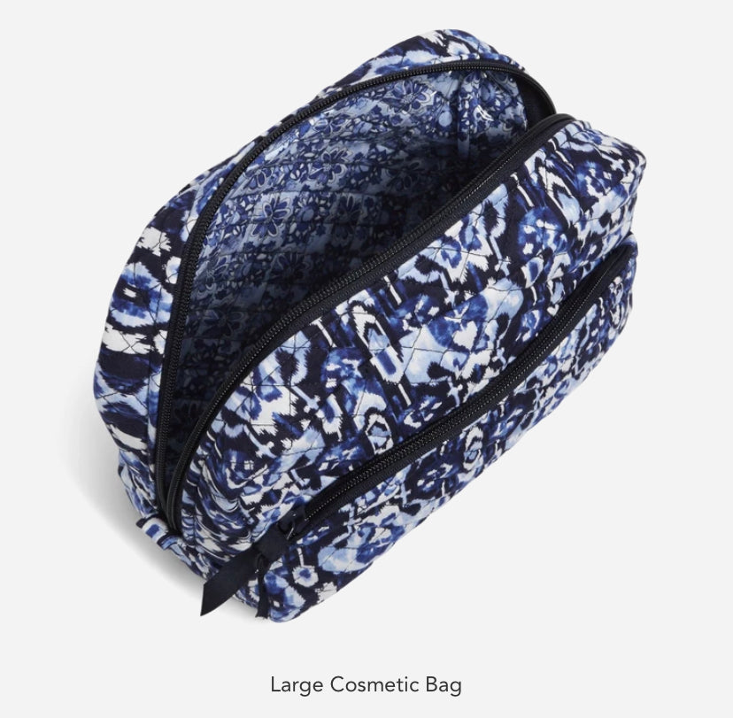 Vera Bradley- Large Cosmetic Bag
