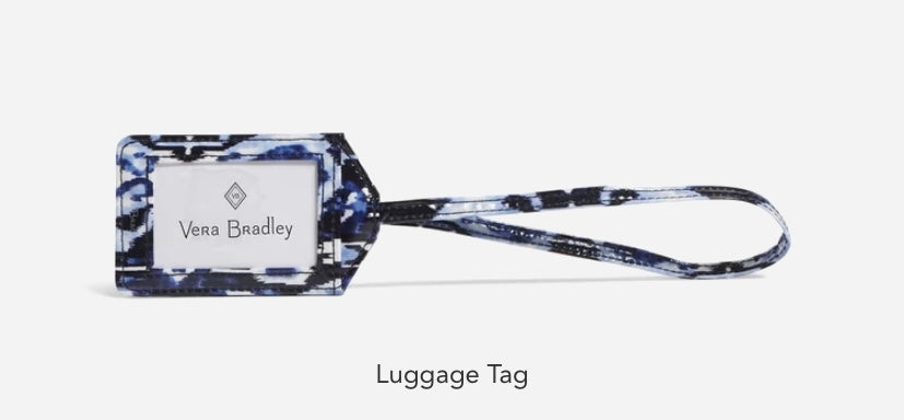 Vera Bradley- Luggage Tag