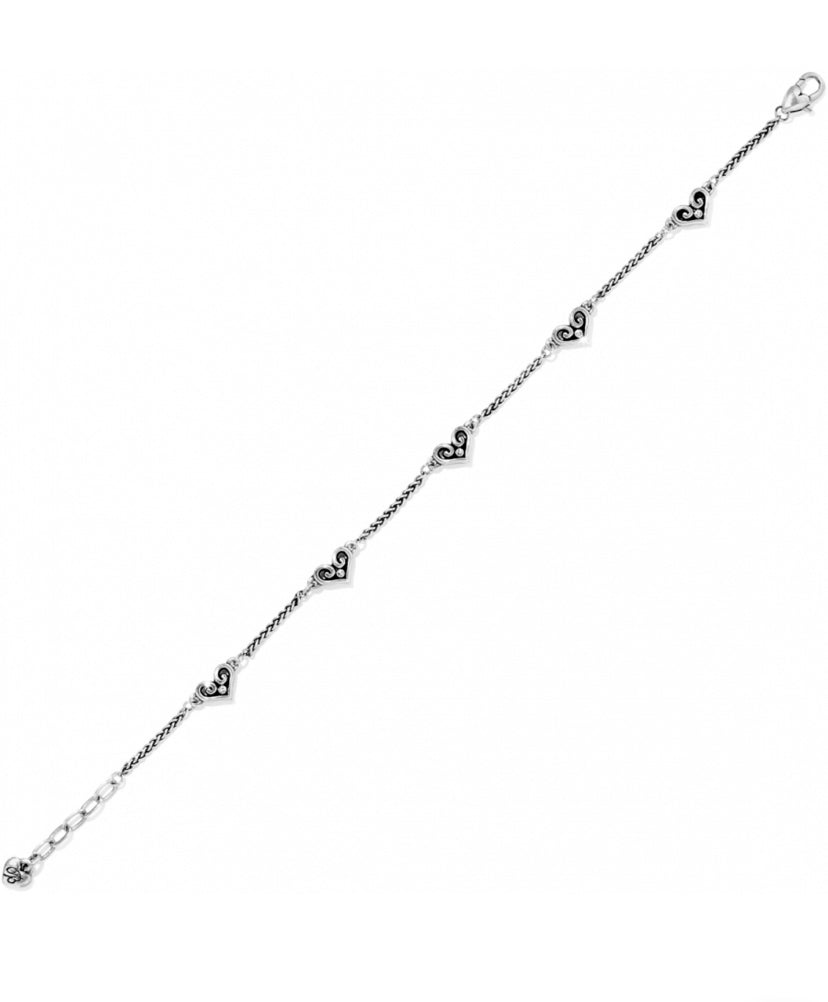 Brighton Alcazar Heart Anklet