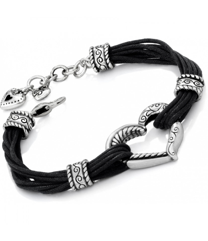 Brighton Heritage Heart Bracelet (Multiple colors)