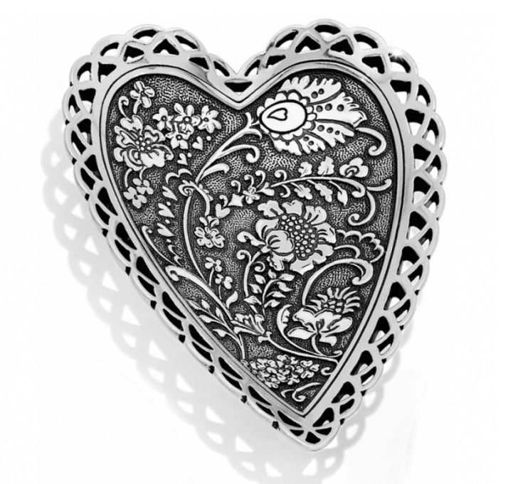 Brighton garden hearts trinket tray